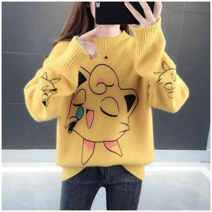 Anime Cat Harajuku Sweater