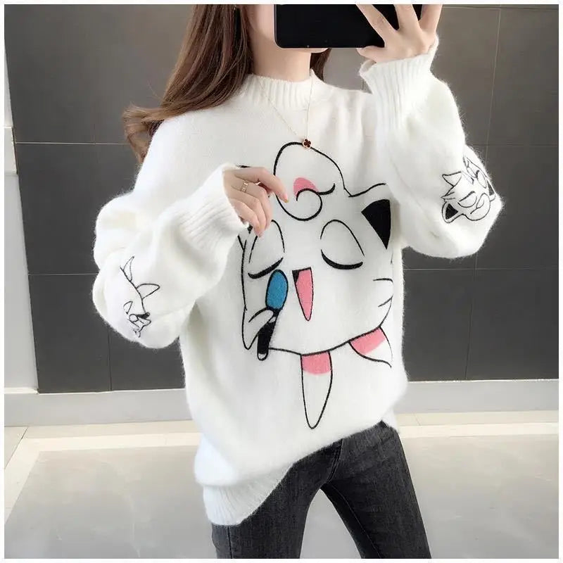 Anime Cat Harajuku Sweater