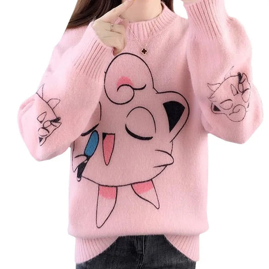 Anime Cat Harajuku Sweater