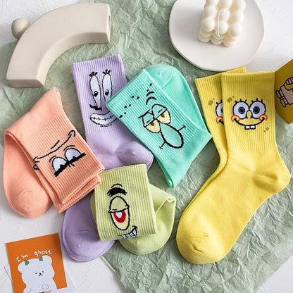 SpongeBob HipHop Personality Socks