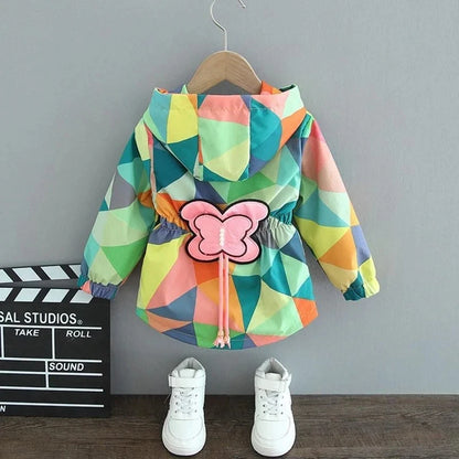 Charming Bunny Hooded Kids Jacket