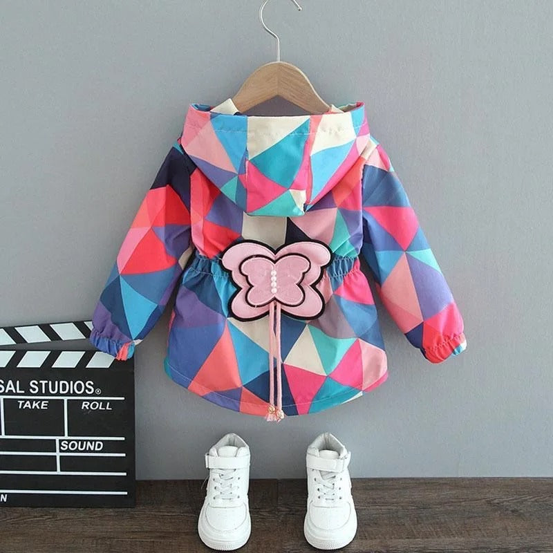 Charming Bunny Hooded Kids Jacket